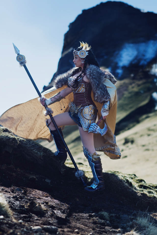 Meagan as Valkyrie Wonder Woman